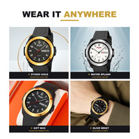 Usine chinoise SKMEI # Montre à quartz simple pour homme 2472 avec affichage de la date et du jour, bracelet décontracté et sportif