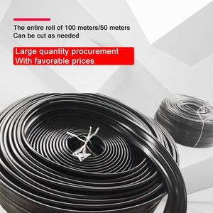 Soğuk oda sürgülü kapı için kenar kapı contaları kapı lastik sızdırmazlık contası ile çift delik oluşturan EPDM - Product Image 4