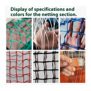 Thể Thao Mặt Đất Hàng Rào Cách Ly <span class=keywords><strong>Net</strong></span> Thắt Nút Nylon Bảo Vệ Phân Vùng Top <span class=keywords><strong>Net</strong></span> Cho Bóng Đá & Bóng Rổ Vườn Nguồn Cung Cấp - Product Image 3