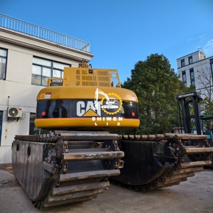 Excavatrice amphibie d'occasion de haute qualité Cat320C 320D du Japon, 20 tonnes, 95% neuve, moteur et pompe d'occasion, à vendre à bas prix - Product Image 5