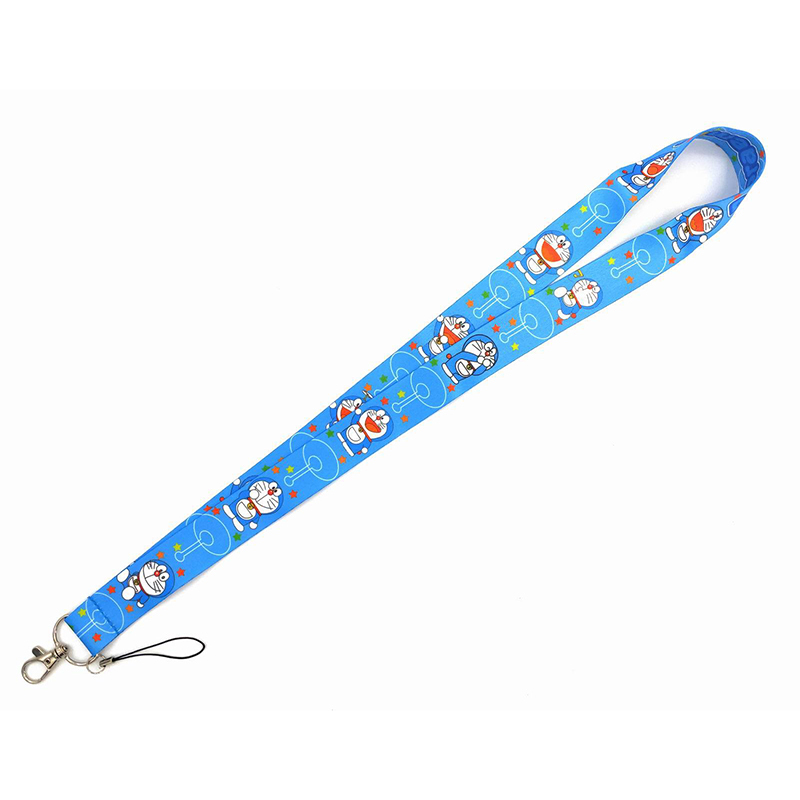 Promotional Gift Cartoon Dora Polyester Satin Lanyards Mobile Phone Case Neck Strap Anti-Lost Accessories Lanyard Custom Image 2