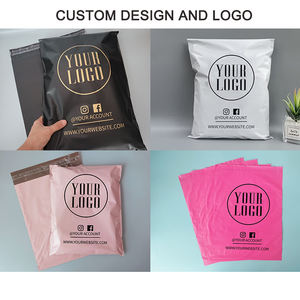 Embalaje de ropa con logotipo personalizado, bolsas de envío, bolsas de polietileno, bolsas de polietileno compostables biodegradables a base de plantas, Polymailer - Product Image 3