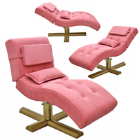Moderne Professionelle Massageliege in Rosa-Gold für Salons, Luxuriöse Schönheitsliege, Beste Massageliege