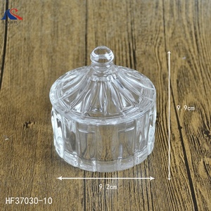 Ciotola di <span class=keywords><strong>vetro</strong></span> a forma di torre vasetto di zucchero candito coco bean/frutta secca/mandorle/anacardi contenitori di stoccaggio - Product Image 6