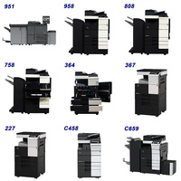 JUNKE C287 C364 C364e C454 C554 C645 C754 KONICA MINOLTA Usado Reacondicionado General de Alta Velocidad 60 ppm Calentamiento en 20s Impresión/Copia/Escaneo