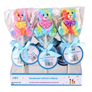 Venta al por mayor de piruletas de dibujos animados hechas a mano caja a granel dulces en forma de lindo para niños favores de fiesta, aperitivos, regalos y ventas al por menor - Product Image 6