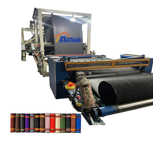 PE CuộN xe chân Mat màu sắc khác nhau tấm cuộn dây chuyền sản xuất ô tô Thảm cuộn Máy làm - Product Image 2