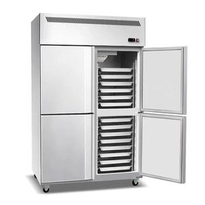 Refrigerador Grande de 1300L con Puerta Sólida, Enfriador Vertical, Congeladores y Refrigeradores Comerciales con Bandeja de Almacenamiento GR-FR-02 Vertical - Product Image 1