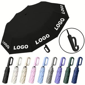 Parapluies promotionnels personnalisés en gros, cadeaux publicitaires automatiques avec logo, parasols personnalisés - Product Image 1