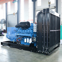 Générateur diesel Yuchai DR-1100F 150 kVA 200 A 1800 tr/min à châssis ouvert 60 Hz avec démarrage automatique, télécommande et ATS triphasé