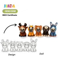 Peluche personnalisée mignonne de dessin animé Shar Pigou Bear, jouet anti-stress pour chien, super douce, cadeau d'anniversaire, coton PP, OEM ODM