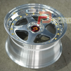 Tùy Chỉnh Vàng Giả Mạo 3PC 16-22 Inch Nhôm Bánh Xe Đánh Bóng Rim 3 Mảnh Bánh Xe Thiết Lập Cho BS E88 Trọng Lượng Nhẹ Hành Khách Xe - Product Image 4