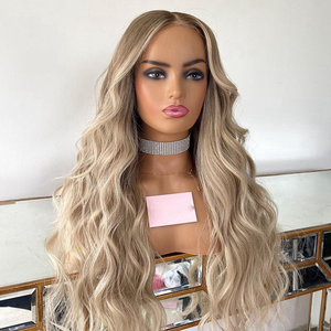 <span class=keywords><strong>Cheveux</strong></span> humains européens Highlight Blonde Lace Front perruque de <span class=keywords><strong>cheveux</strong></span> humains sans colle Body <span class=keywords><strong>Wave</strong></span> Lace Front perruques <span class=keywords><strong>pour</strong></span> femme - Product Image 2