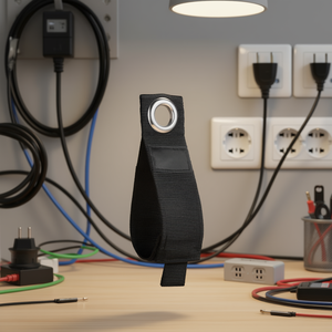 Organizador electrónico de cables de nailon, soporte para cables de 8, 9.45 y 12 pulgadas, resistente para cables - Product Image 2