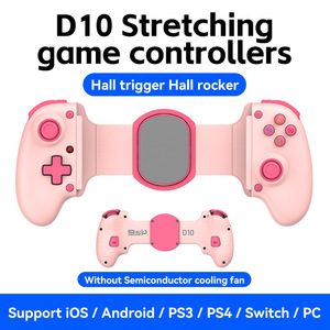 Manette de jeu extensible D10 avec vibration pour PC, Android, iOS, téléphone, tablette, Switch - Product Image 1