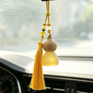 Profumatore per Auto <span class=keywords><strong>a</strong></span> Forma di <span class=keywords><strong>Zucca</strong></span>, Decorazione per Specchietto Retrovisore, Bottiglia Vuota per Profumo Auto di Alta Qualità - Product Image 6