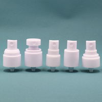 Flacon pompe sans air en PP cylindrique de 50 ml pour crème liquide, sérum, cosmétique blanc de 15 ml