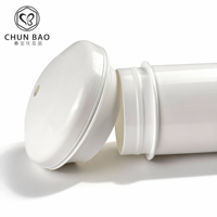 Tube de déodorant vide à ouverture facile, rechargeable, contenant de crème solaire, emballage en plastique pour stick de déodorant