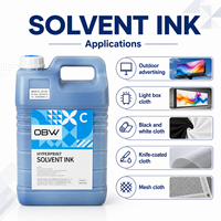 Encre Solvant CMYK LC LM Compatible pour Têtes d'Impression SK4 SPT510 1020, Encre d'Impression pour Toile de Boîte Lumineuse Extérieure, Personnalisation OEM Disponible