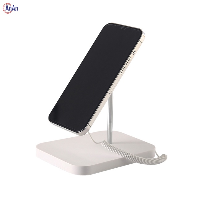 Wireless Magnetic Suction Charger Anti-Theft Phone Alarm Display Stand Anti-Theft Holders EAS Systems Cell Phone Security