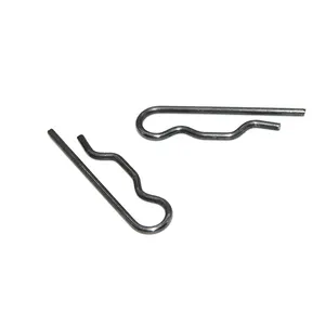 Preço de fábrica Venda quente Fio Formando Molas Fabricante De Mola De Aço Inoxidável Endurecido Hairpin Engate Pin Metal R Spring Clip