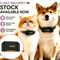 Traceur GPS intelligent pour animaux de compagnie, Wi-Fi, LBS, AGPS, étanche IP67, clôture électronique GSM, moniteur d'activité, collier de suivi pour chien, en stock