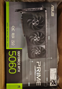 การ์ดจอ PRIME-RTX5060-O8G RTX 5060 Series แบบใหม่ของแท้ GPU สำหรับเล่นเกมเดสก์ท็อปและเวิร์กสเตชัน8GB GDDR6 128-bit 1770MHz - Product Image 3