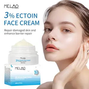 3% Ectoin Face Cream Natural Dark Circle Hydrates Wrinkles and Puffiness Anti Aging Face Moisturizer with Hyaluronic Acid Cream