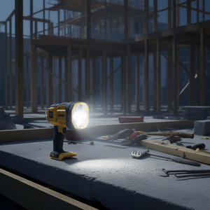 Lámpara de Trabajo LED DeWalt 18V XL, Linterna a Batería de Iones de Litio para Construcción y Uso en Exteriores - Product Image 3