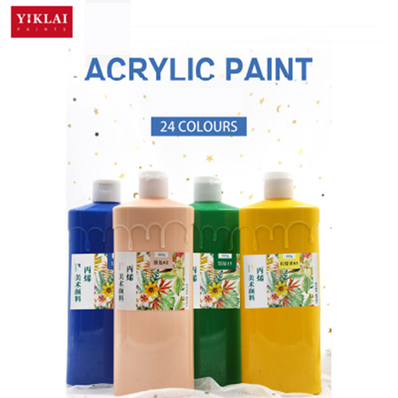 Текстильный пигмент ручной росписи, 24 цвета, 500 мл