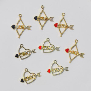 Breloques en forme de flèche en alliage de zinc 1314 520, pendentif DIY pour cadeau, accessoire de mode unisexe - Product Image 1