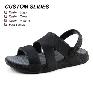 Sandalias OLICOM con Logotipo Personalizado para Hombre, Ligeras, Cómodas, con Soporte de Arco Suave, Sandalias EVA para Interiores y Exteriores, Playa - Product Image 5