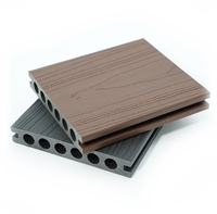 Planche de terrasse composite extérieure WPC Co-extrusion Étanche Faible entretien