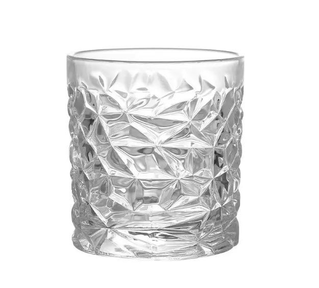 New Product Luxury Whiskey Glass Cup Crystal Chivas Tumbler Vintage Carved Wall Wine Drinking Rock Cups