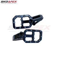 Repose-pieds larges améliorés CNC, antidérapants, en aluminium, pour Sur-Ron Light Bee X LBX Talaria Sting E-Ride Pro Dirt Bike Parts