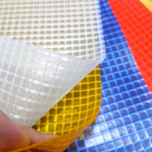 قماش شبكي من البولي فينيل كلوريد من DERFLEX 1000d مغطى بالبوليستر - Product Image 1