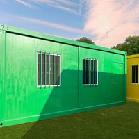 Casa Contenedor Prefabricada Modular Ecológica con Certificación CE, Resistente al Fuego y al Viento, Soluciones para Oficinas y Apartamentos