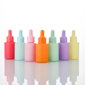 Excelente calidad, colorido, ámbar transparente, aceite esencial, vasos, botella, cuentagotas, 30ml, suero de vidrio - Product Image 6
