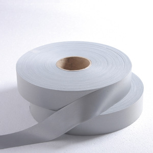 Aoke 유럽 표준 고휘도 TC 반사 직물 스트립 5CM 실버 그레이 비접착식 반사 테이프 - Product Image 2