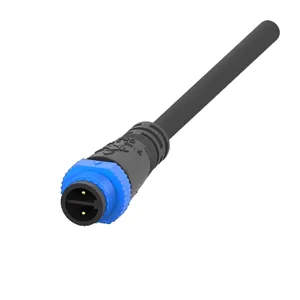 IP67 1 en 4 sorties séparateur de fil F type boîte de jonction étanche connecteur de câble extérieur avec connecteur mâle M15