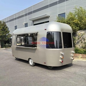 Remorque alimentaire mobile entièrement équipée en acier inoxydable, chariot personnalisé pour café, pizza, hot-dogs, snacks, glaces, kiosque - Product Image 5