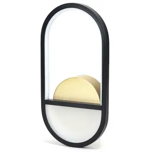 Applique in Alluminio 13,5W 6500K, Luce Bianca Fredda, Ideale per Illuminazione Interna e Progetti di Decorazione Moderna. - Product Image 1