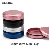 Boîte à snus en métal de haute qualité, couleur personnalisée, usinage sur mesure, boîte à snus en aluminium avec couvercle, vente en gros de boîtes à snus, boîte à snus en acier inoxydable