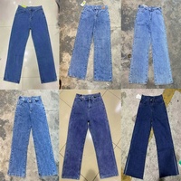 Celana Jeans Denim Wanita Bekas Berkualitas Bagus, Modis, Murah, Laris di Afrika, Dalam Bentuk Bale