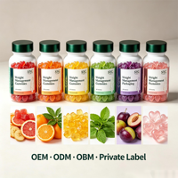 Gummies SYC BIO sans sucre pour la gestion du poids, 60 unités, avec mélatonine et L-théanine pour le soutien du sommeil, santé quotidienne, saveur naturelle