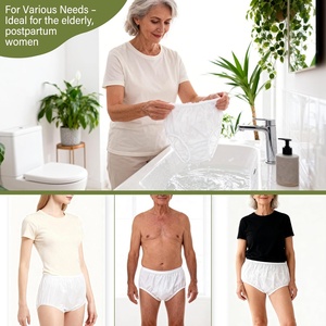 Copri Pannolino Premium in TPU <span class=keywords><strong>per</strong></span> Adulti, Mutande in Plastica Lavabili e Riutilizzabili, Impermeabili, con Protezione dalle Perdite - Product Image 6