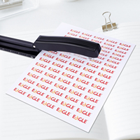 Pour usine manuel Durable facile de travail bureau Long-bras Style papier agrafeuse fournitures de bureau en plastique