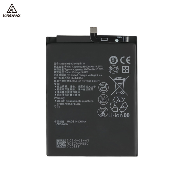 Honor 20 Pro/ V20/nova 5I Pro OEM HB436486ECW Orginal for Huawei P20 Pro/mate 10/mate 20 Lithium Backup Battery Battery Batterie