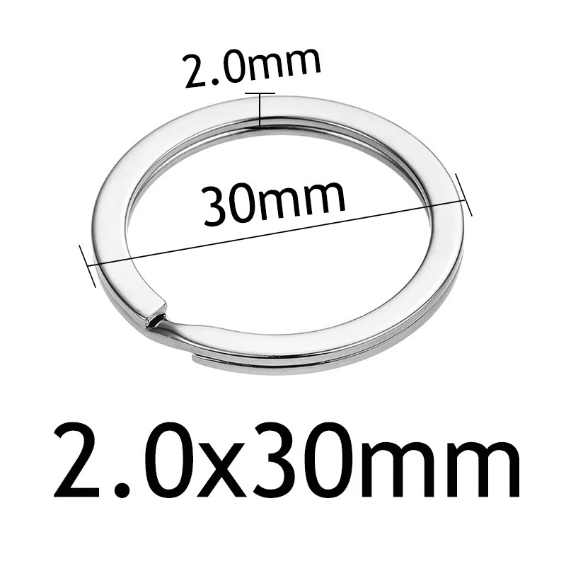 Porte-clés plat 2.0*30