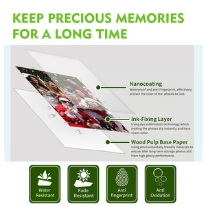 Shincolor KP-108 KP-36 hộp mực và giấy ảnh bóng 4 "x 6" Tương thích cho Canon <span class=keywords><strong>Selphy</strong></span> CP1300 <span class=keywords><strong>CP1200</strong></span> CP910 CP900 cp760 - Product Image 2